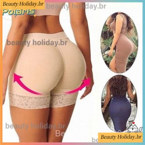 Calcinha Acolchoada Feminina , Intensificador De Bunda E Quadril , Levantador , Push Up Com Controle