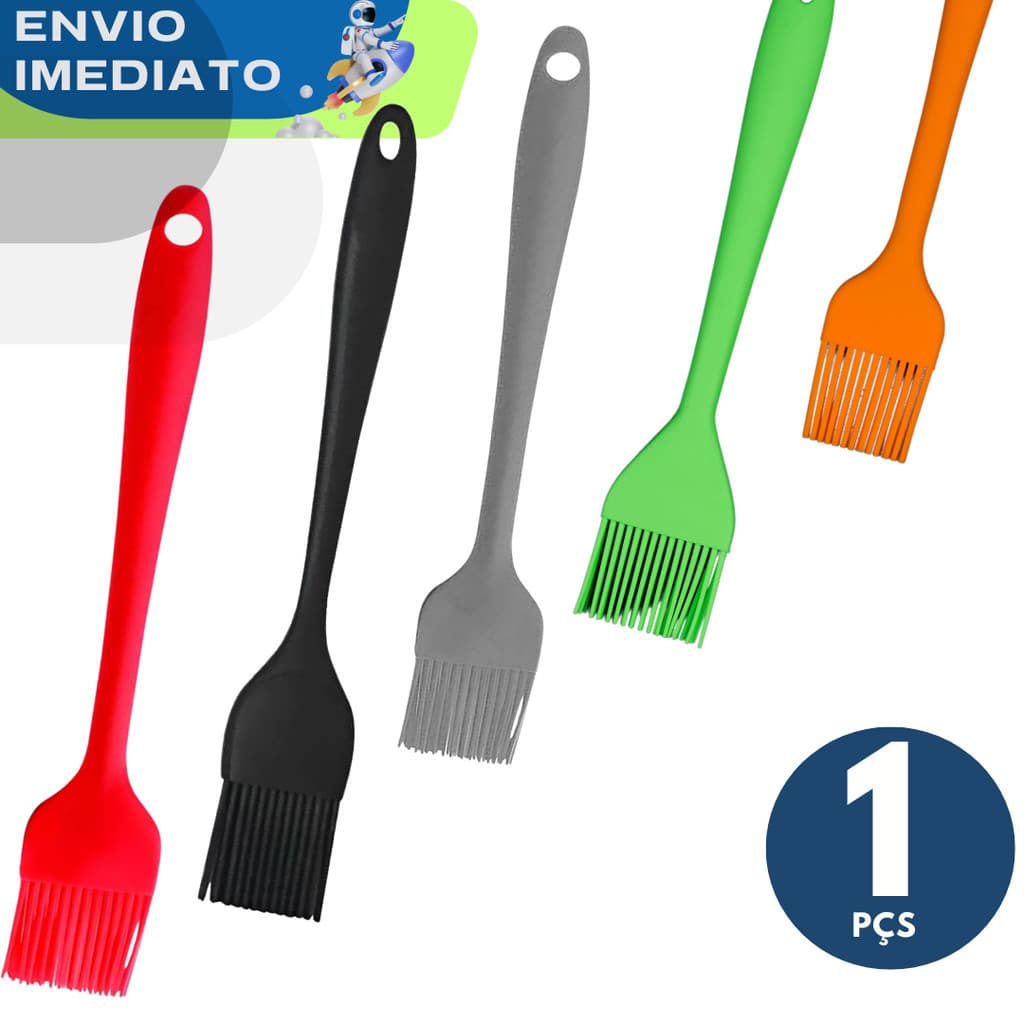 Pincel de Silicone Confeitaria Utensílios de Cozinha Casa Resistente Pincel Culinário Premium Qualidade