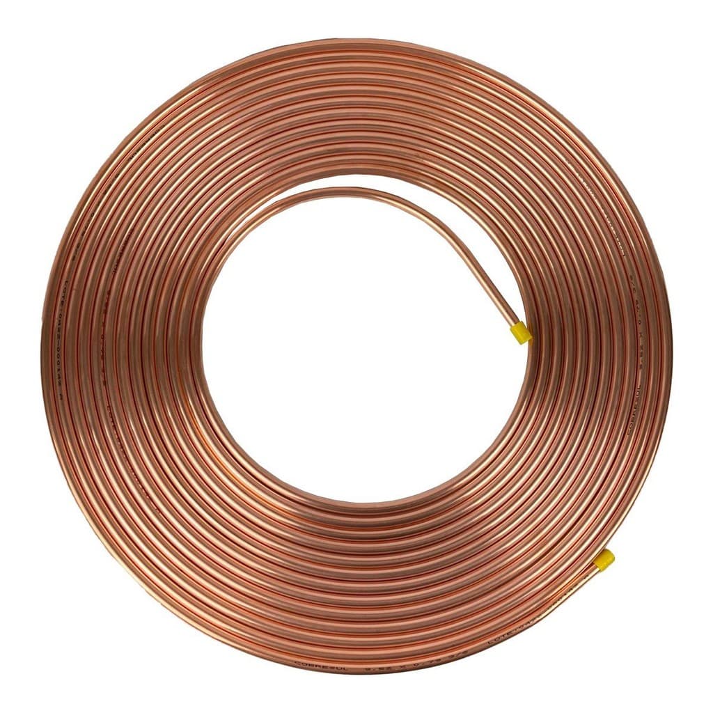 Tubo Cobre Panqueca 5/8 15,87mm Parede 1/32 0,79mm 15 metros