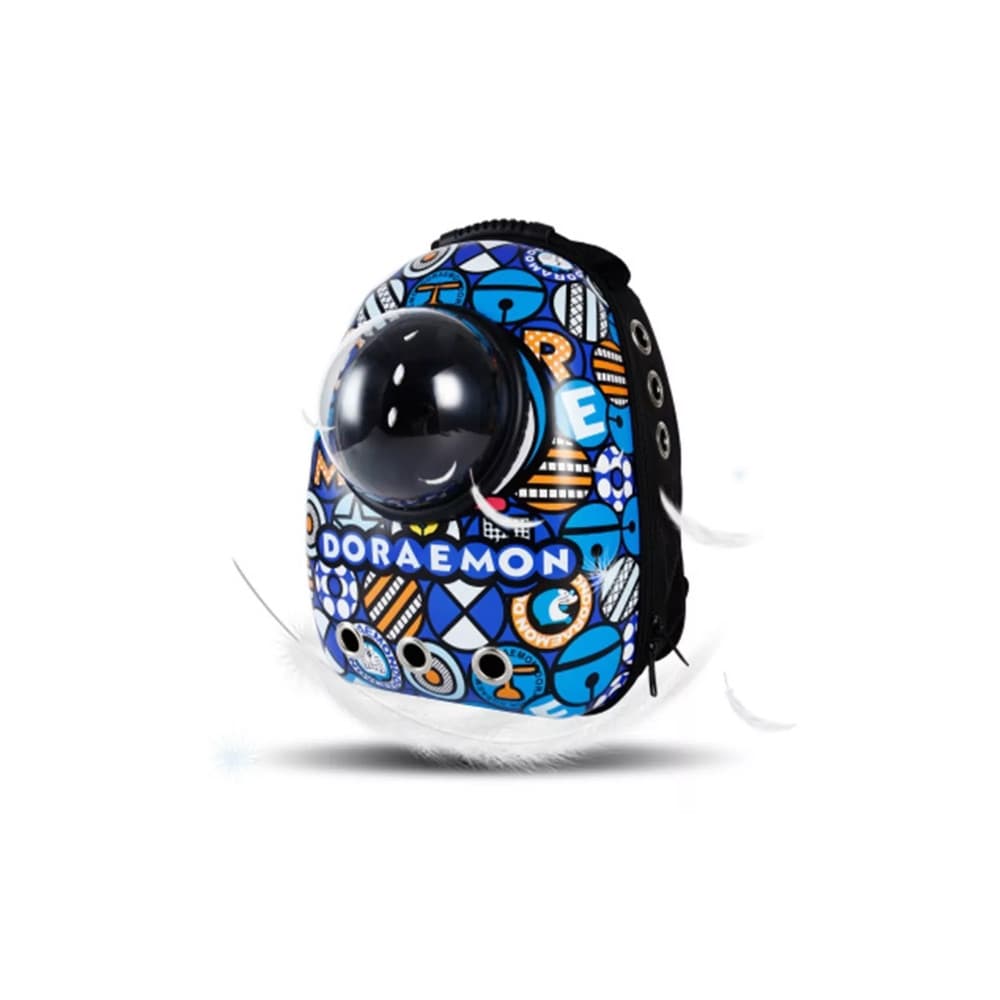 MOCHILA PET VISÃO PANORÂMICA ASTRONAUTA CACHORRO GATO