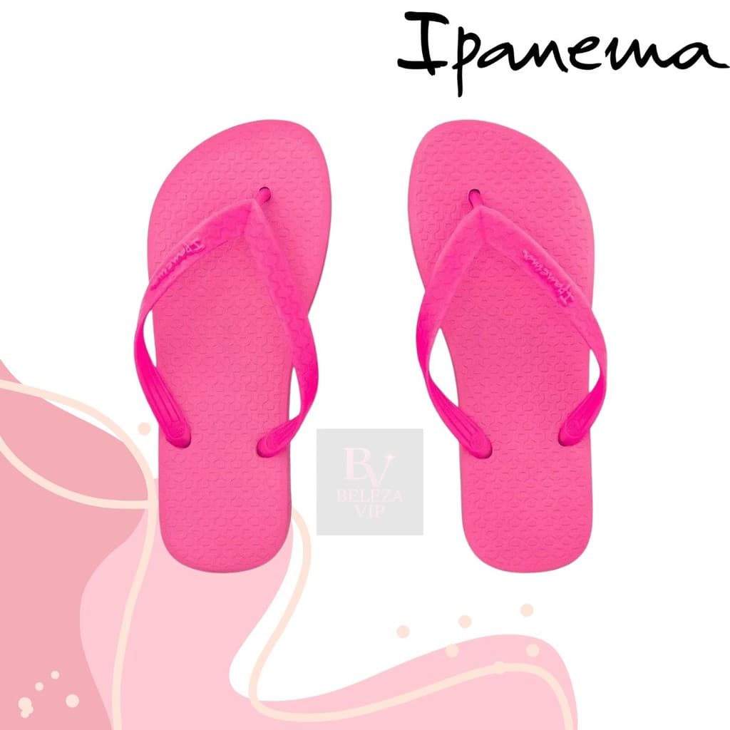 Chinelo Sandália Feminino Ipanema Clássica Rosa com Nota Fiscal