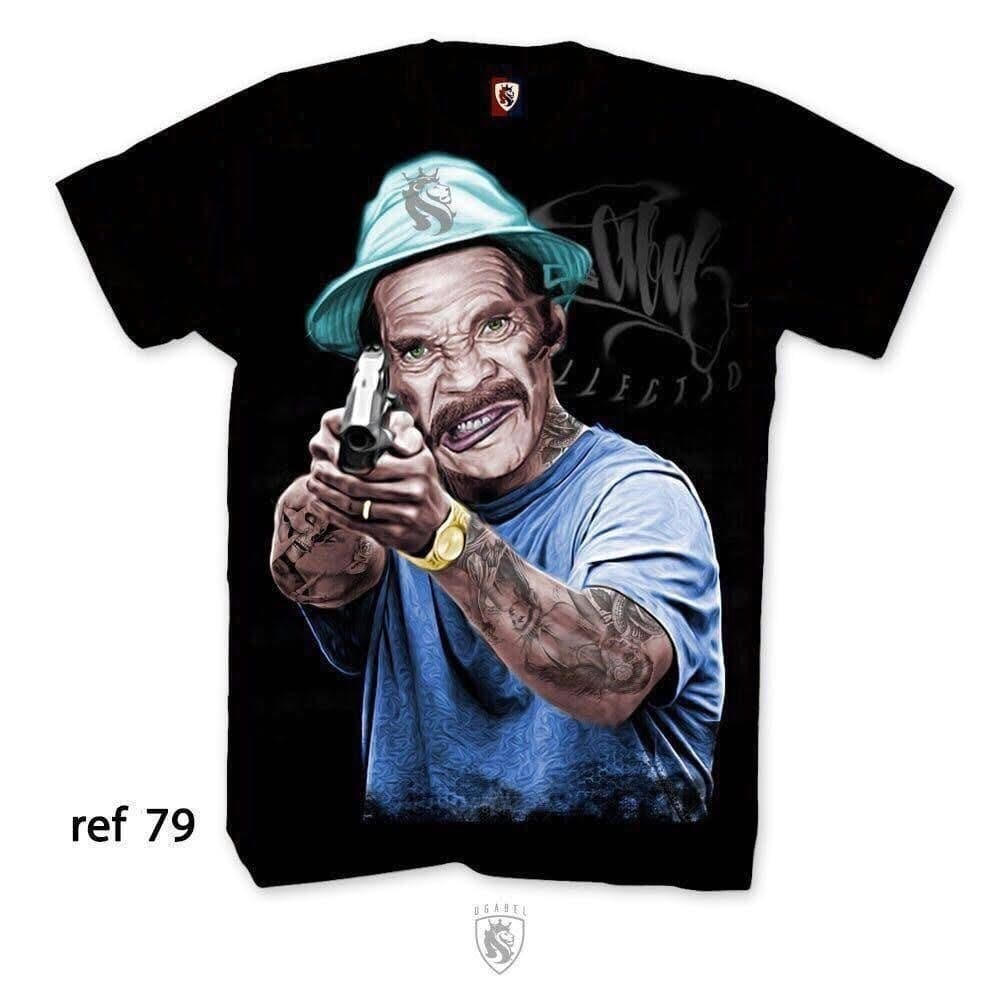 DIVERSAS CAMISETAS ESTAMPADAS Coringa Caveira Ogabel Camisa Camiseta Blusa Ogabel