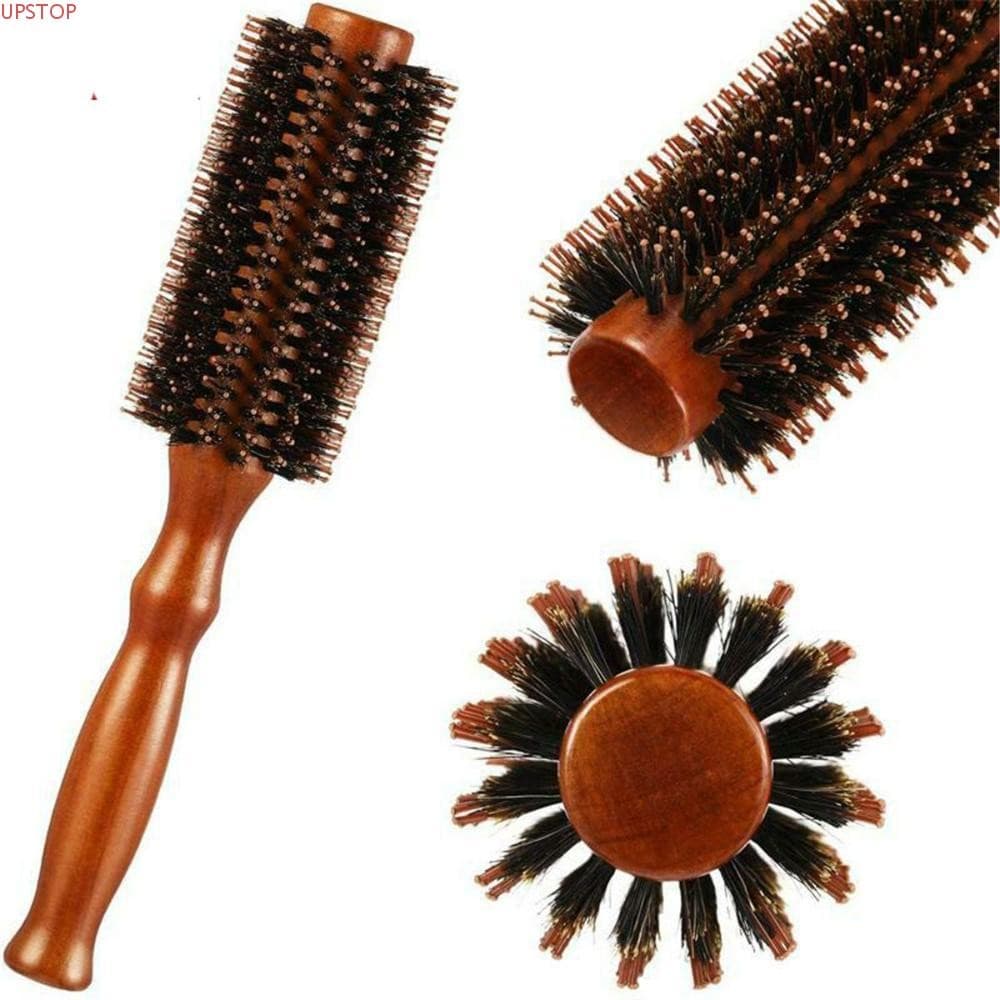 Escova Redonda De Cerdas De Javali UPSTOP De Cabelo Portátil Para Ferramenta De Cabeleireiro