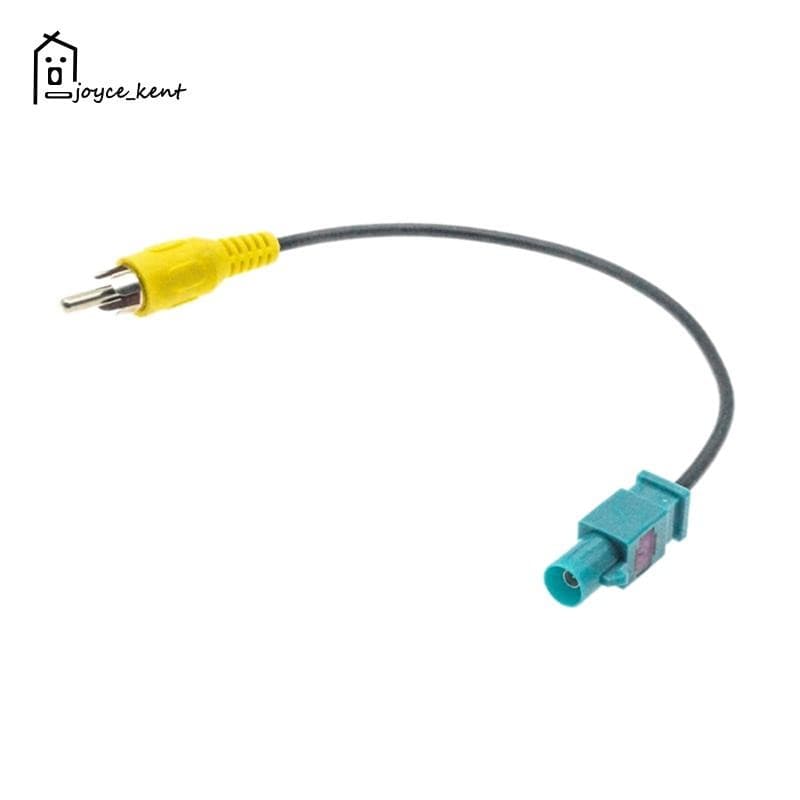 Para-Cabo Adaptador De Câmera De Visão Traseira Fakra Conector Linha De Ré Fio De Conversão Do Carro