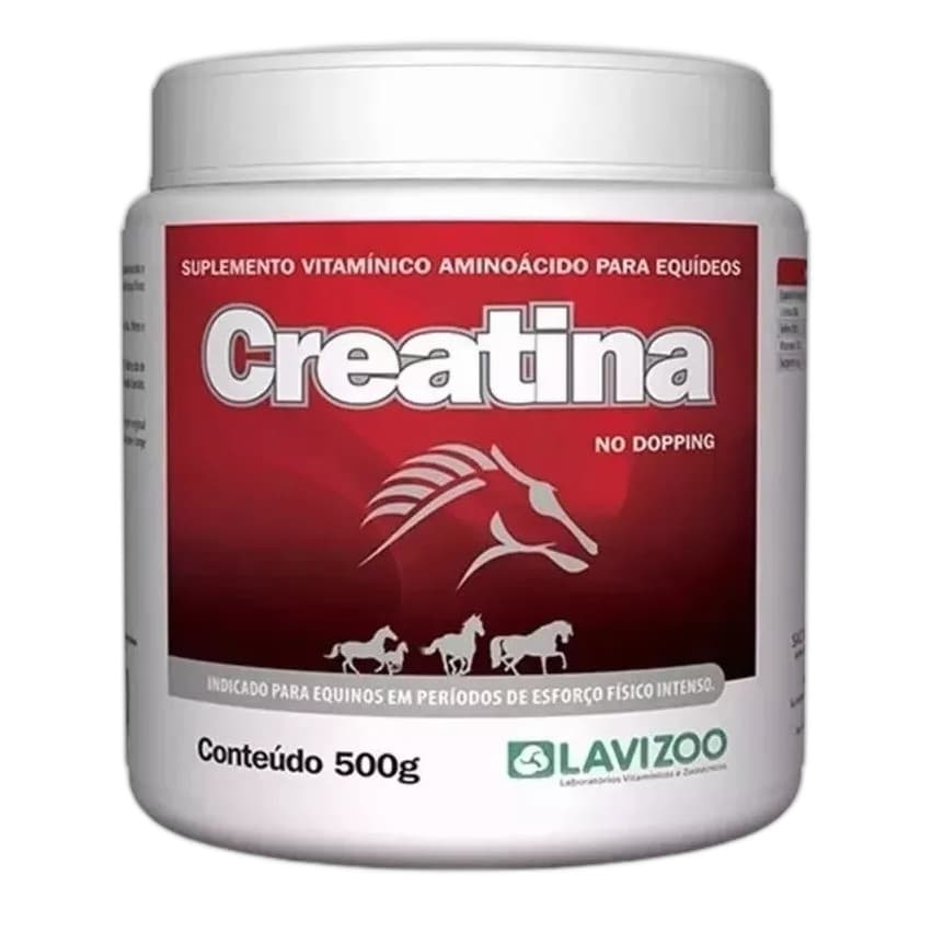 Creatina Lavizoo - 500 Gr - Creatina Para Equinos E Potros