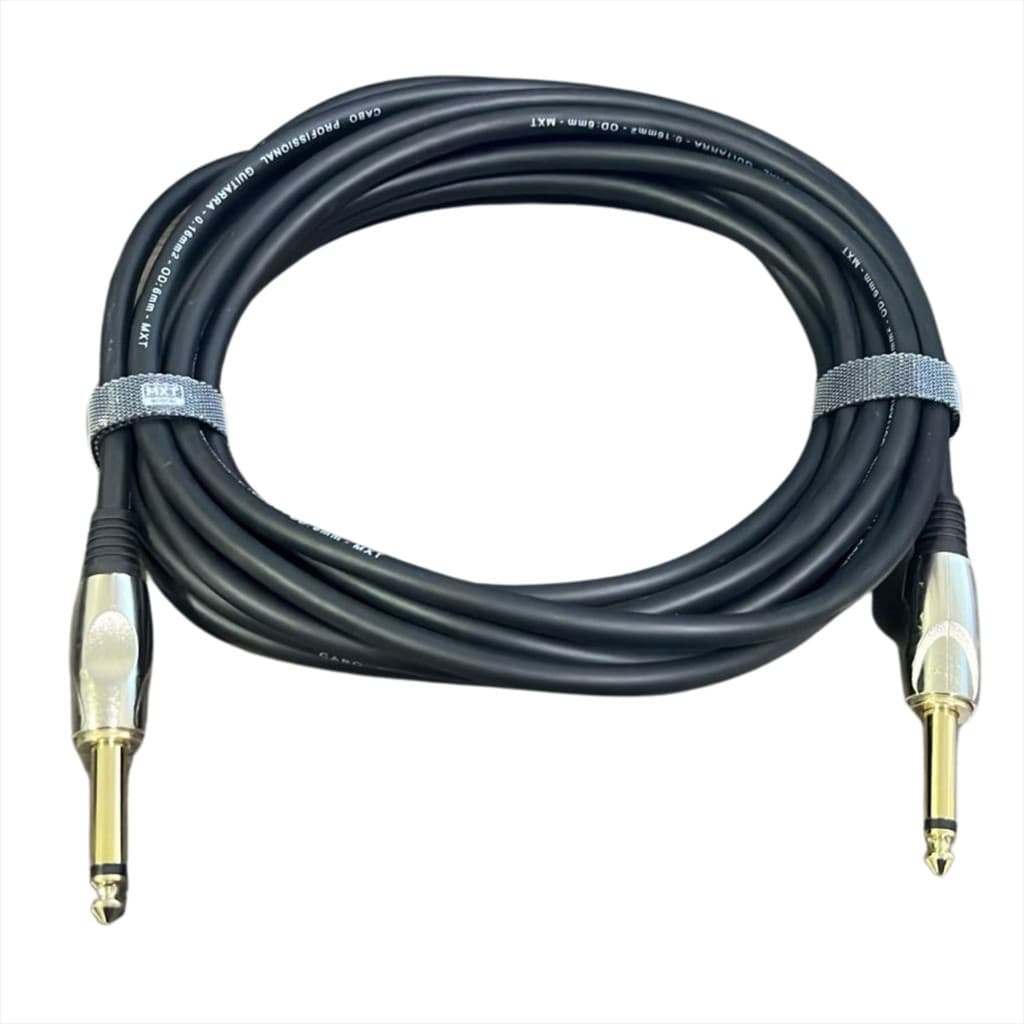 Cabo MXT P10 P10 5 Metros Emborrachado Plug Profissional