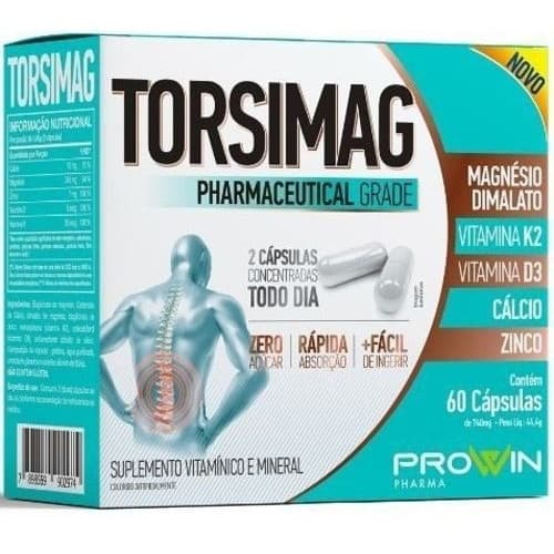 Torsimag Prowin 60cp Vitamina Dor Nas Costas