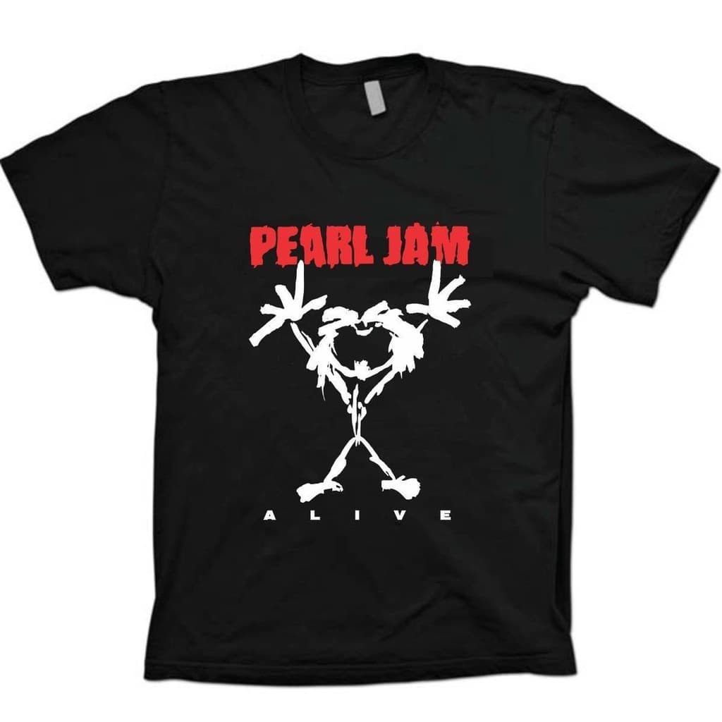 Camiseta Masculina Pearl Jam - Camisa Unissex Algodão Banda Rock fashion