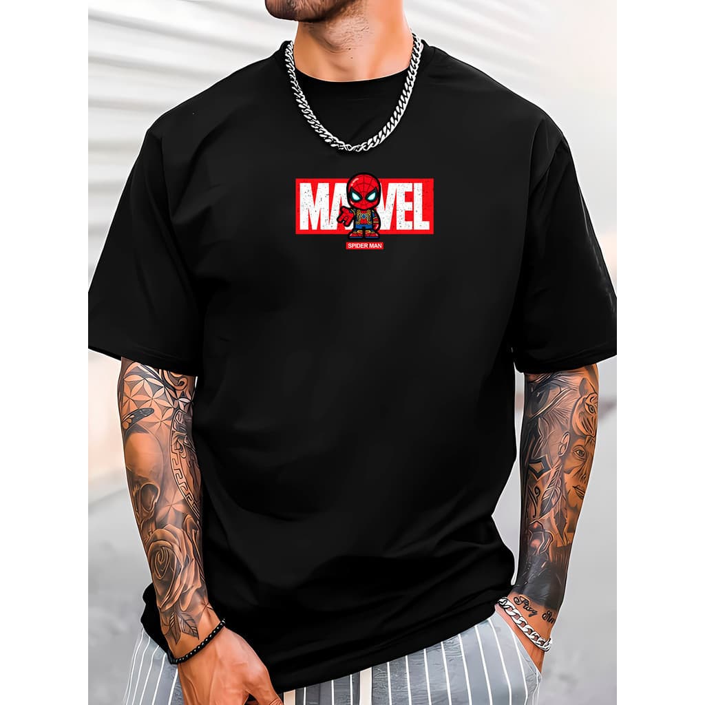 Camiseta Camisa NOVA   Masculina geek spider homem aranha Streetwear T-shirt  Style  Premium ENVIO NO MESMO DIA