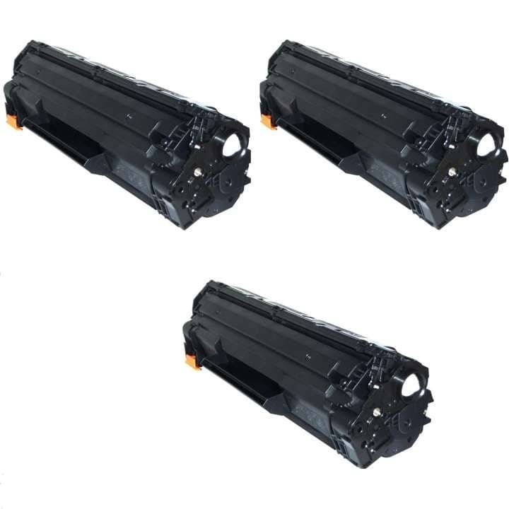 Kit 3 Toners Compatíveis Ce285 Ce278 435a 436a 85a
