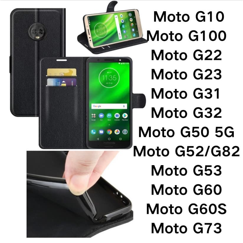 Capa Capinha Carteira Para Motorola  Moto G10 Moto G100 Moto G22 Moto G23 Moto G31 Moto G32 Moto G50 5G Moto G52/G82