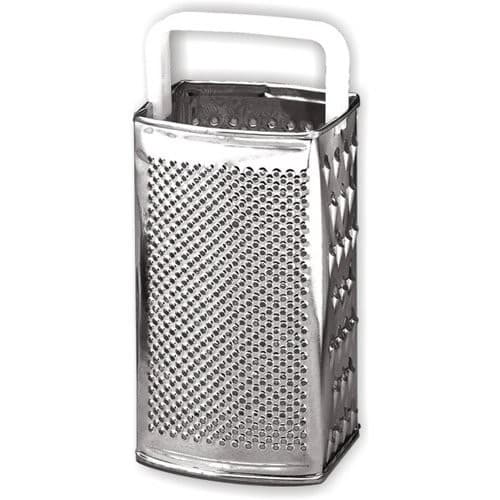 Ralador Cortador Queijo Legumes Fatiador  4 Faces Manual Inox