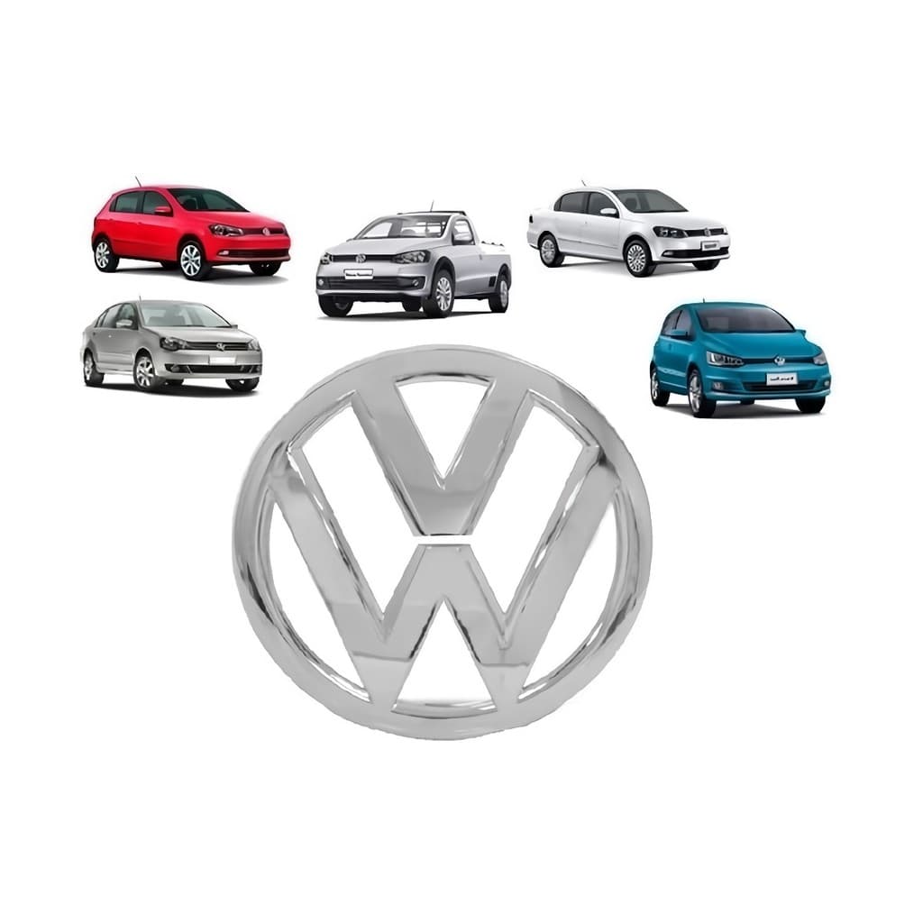 EMBLEMA VW GRADE FOX 2012/2021 GOL 2012/2023 POLO 2012/14