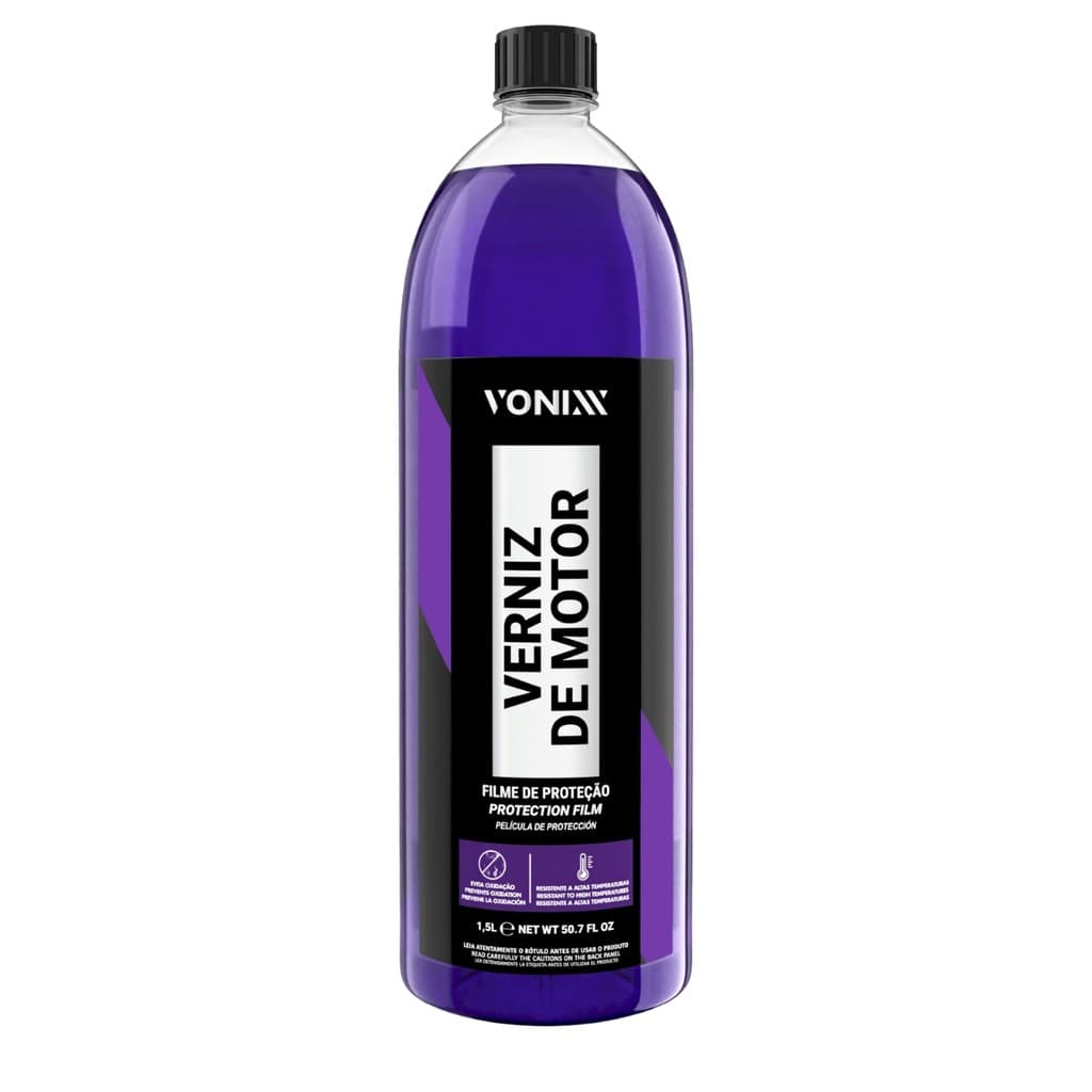 Verniz de Motor Vonixx 1,5L Longa Proteção e Brilho Resistente a Altas Temperaturas