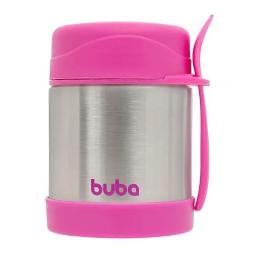 Pote Térmico com talher para Comida de Bebê - Buba