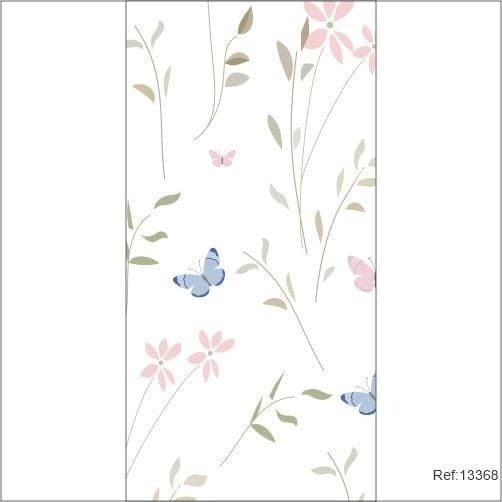 Painel Decorativo Festa Floral #2 Vertical 1,00x2,10 Tecido.