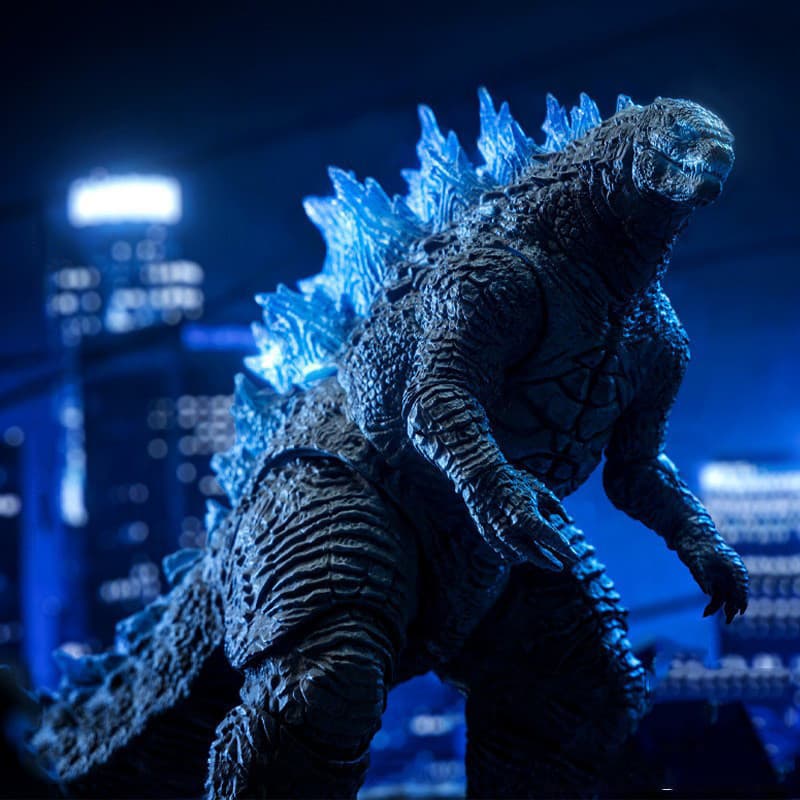 King Kong vs. Godzilla: Novo Império Novas Cores Figura de Ação Anime 2024 Titan Boneco de Monstro de Plástico Macio Mod