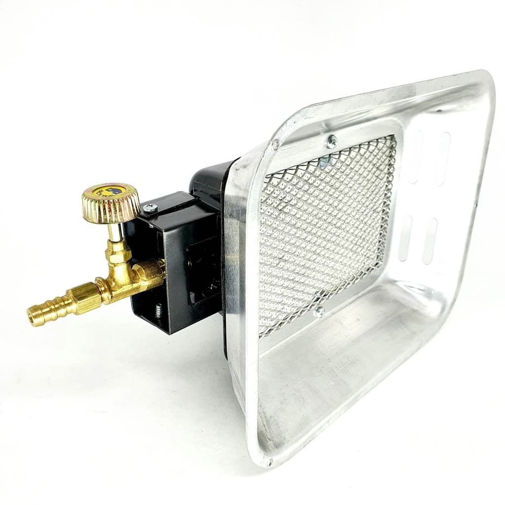 KIT INSTALAÇÃO QUEIMADOR CAMPANULA 1200 COM MANGUEIRA 4 MTS REGULADOR E ABRAÇADEIRAS
