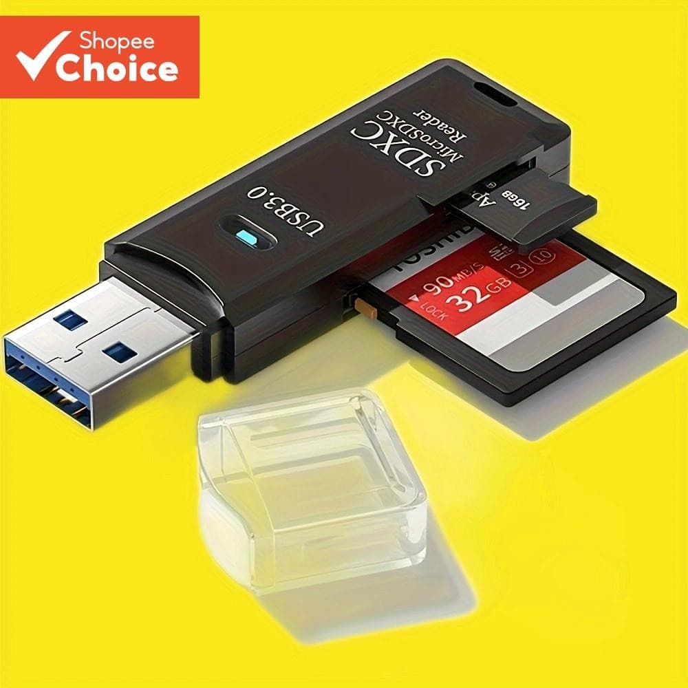 Leitor De Cartão SD Adaptador OTG 2 Em 1 Para De Micro Memória TF PC , Computador , Laptop