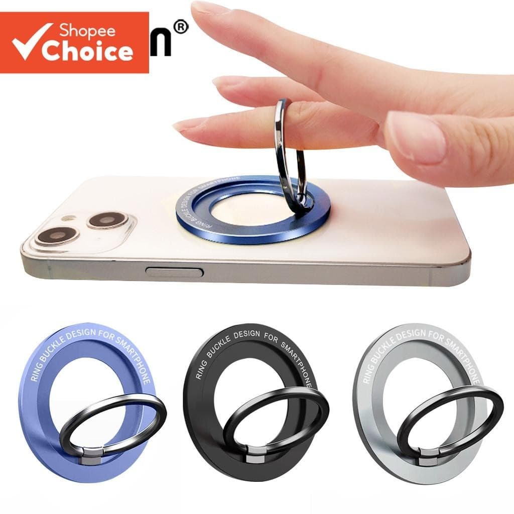 Suporte De Telefone Com Anel Magnético Fonken Para iPhone 12 13 14 Fivela De Metal Ultrafino