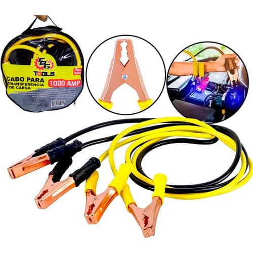 Cabo Auxiliar De Partida Chupeta Universal (2mt) 1.000 Amp