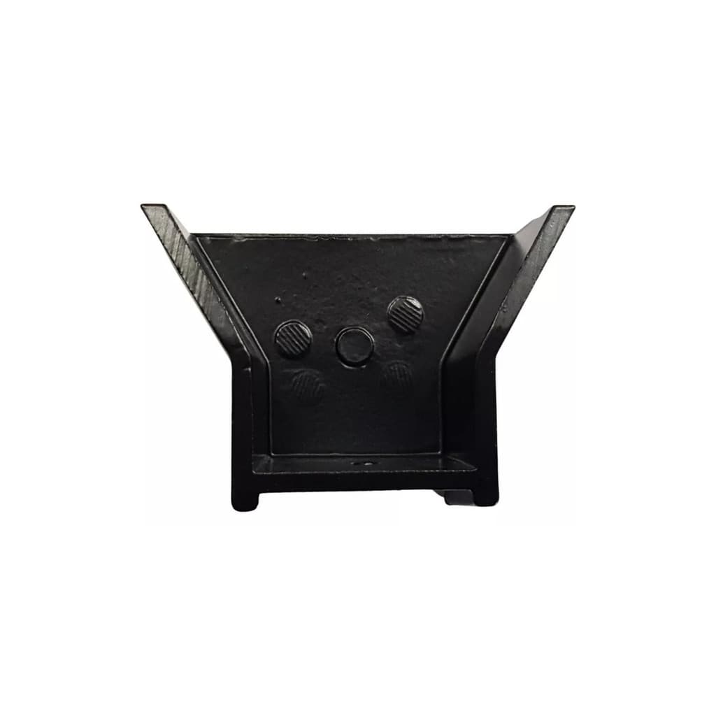 Espera Batente Portão Aluminio Fechada 70MM 3 Preto 3 Branco