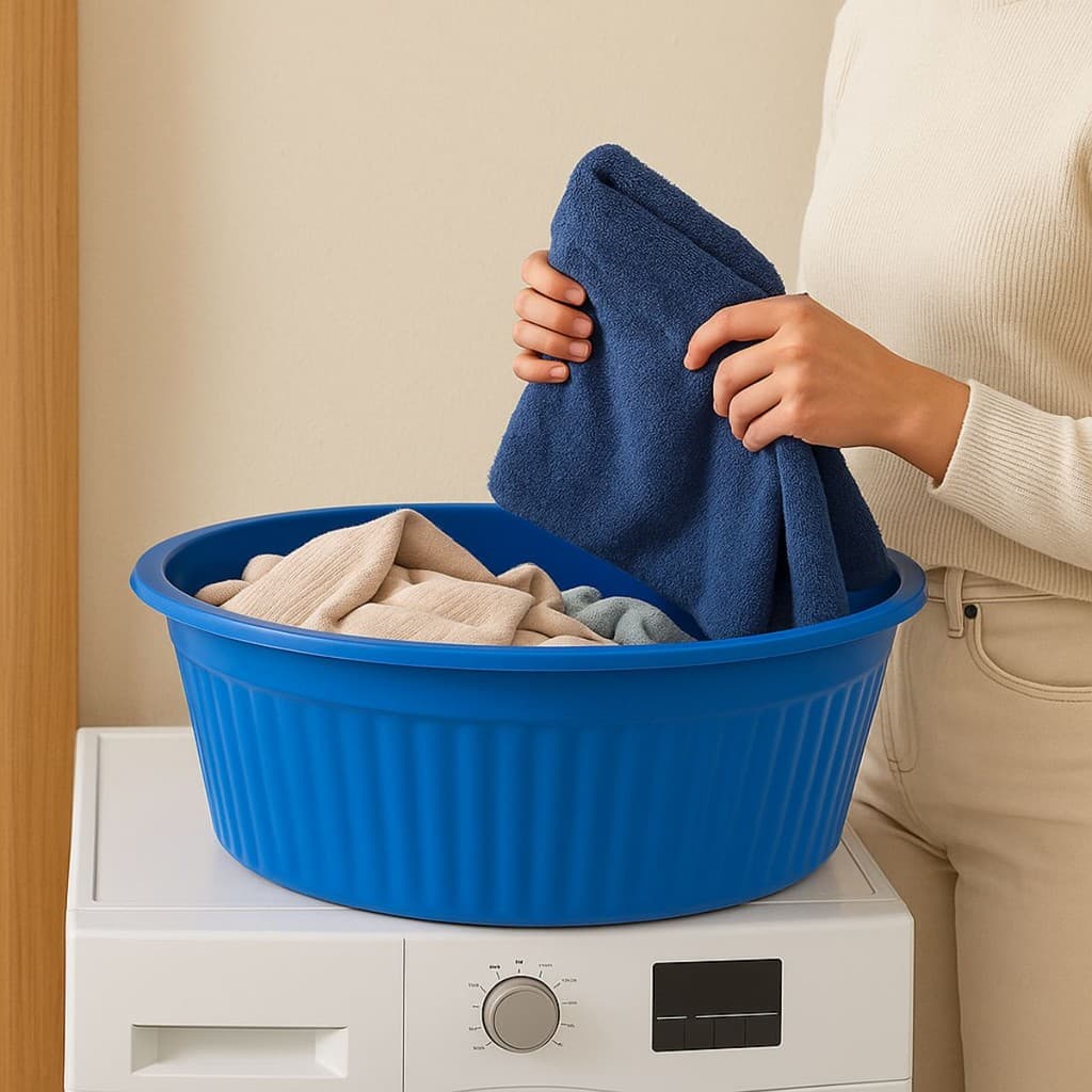 Bacia Plástico Tigela Média Tacho 32l Cozinha Lavanderia