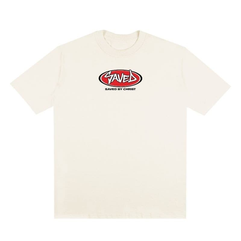 Camiseta Streetwear Saved God Jesus 100% Algodão