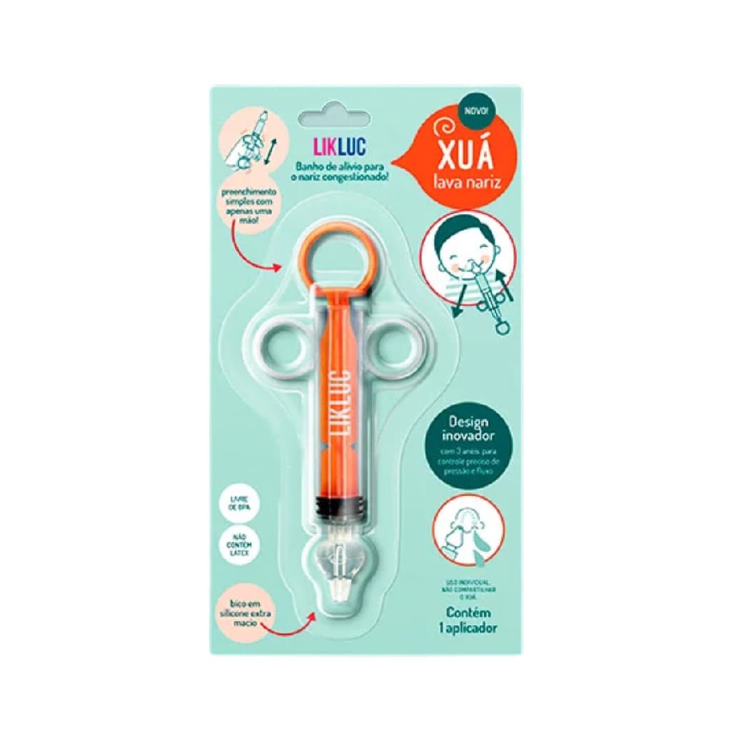 Higiene Nasal Infantil com Xuá Lava Nariz