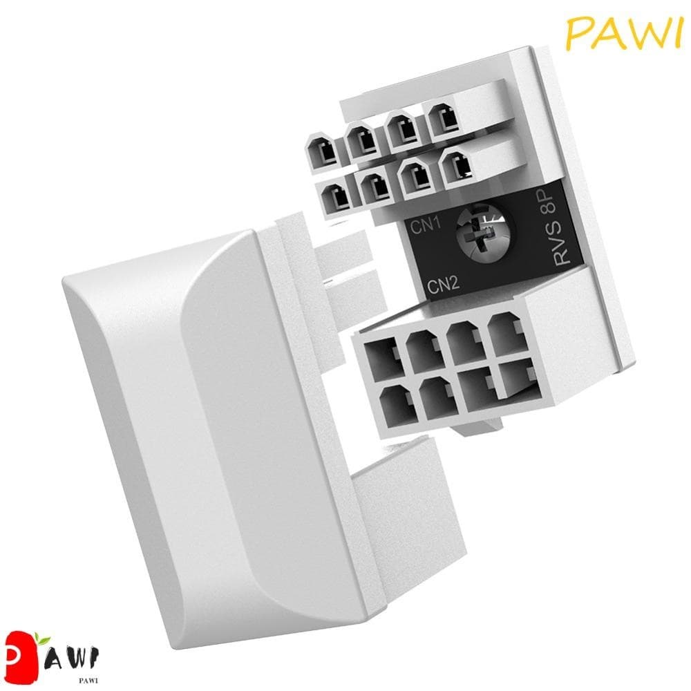 PAWI Conector De Ângulo De 180 Graus , Direção Positiva , Antiderrapante , ATX , GPU , VGA , PCIe U Para Placa De Vídeo