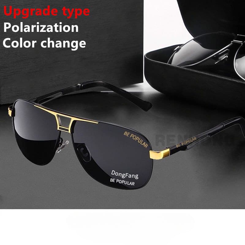 Atualização Dos Óculos De Sol De Dia E De Noite Que Mudam De Cor Para Homens Mulheres , Polarizados UV400 Eyewear