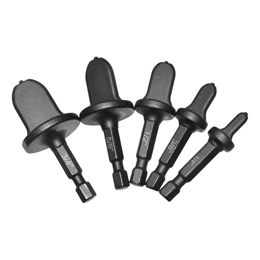 Tubos Cobre E Aluminio Para Furadeira 5 Pcs
