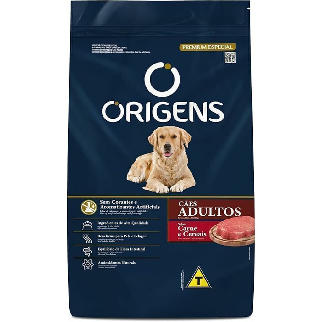 ORIGENS CAO AD CARNE E CEREAIS 15KG
