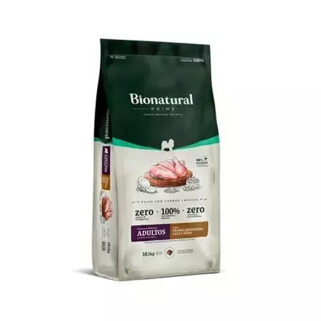 RACAO BIONATURAL CAES RP AD FRANGO 10,1KG