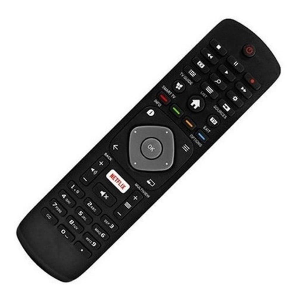 Controle Remoto Compativel Tv Philips Smart Tecla Netflix