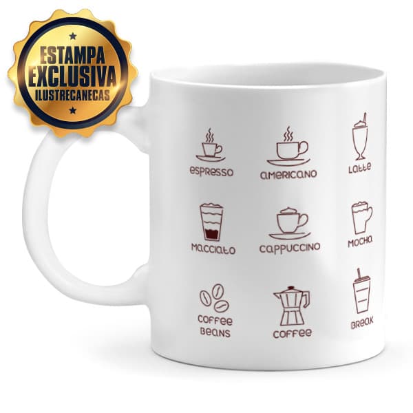 Caneca Choose Your Coffee