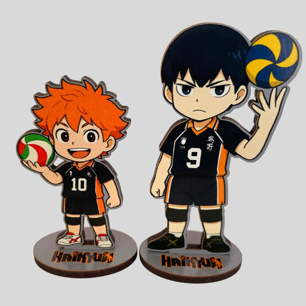 Totem Haikyu Hinata tobio kageyama Shoyo Hinata Bokuto Kenma  presente estilo action figure setup