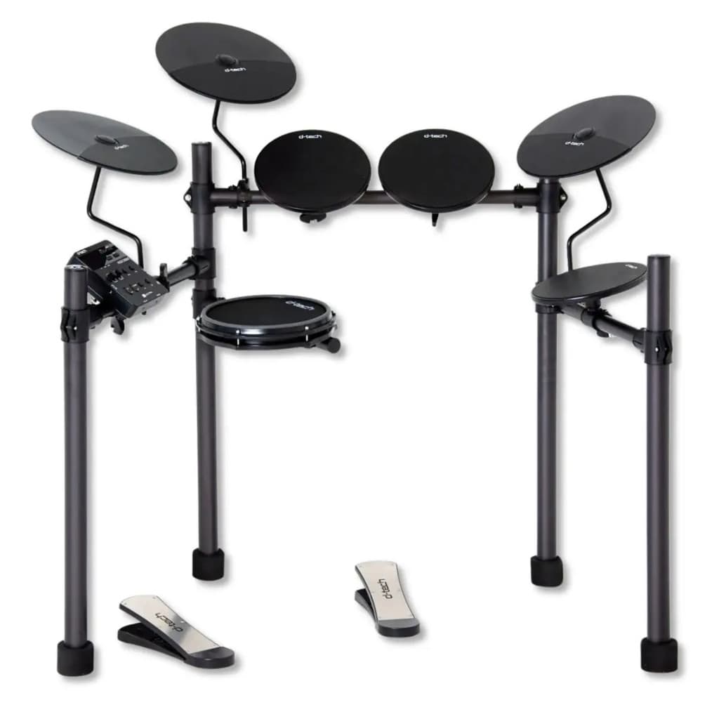 Bateria Eletrônica D-tech Electra PC Com Caixa Dual Zone