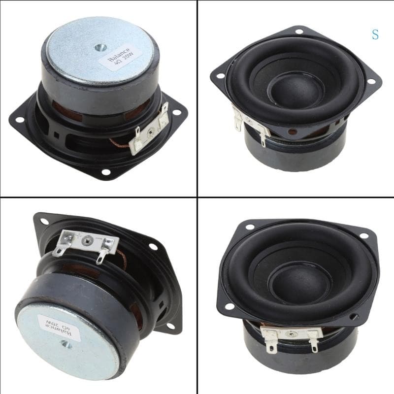 Alto-Falante Auditivo S 3 Polegadas 4Ohm 20W Potência Buzina Totalmente Ajustada