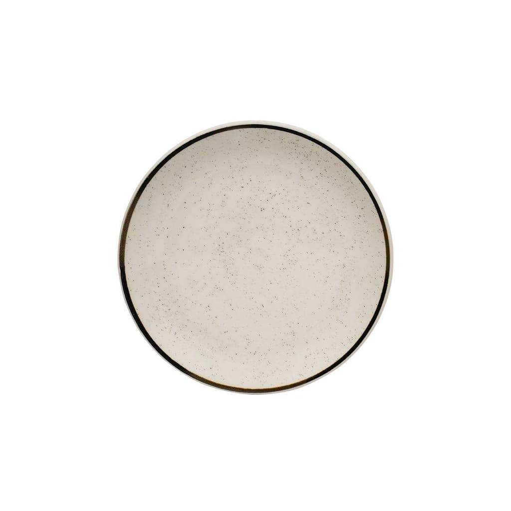 Prato de Sobremesa 18,5 cm Brisa Cerâmica Oxford