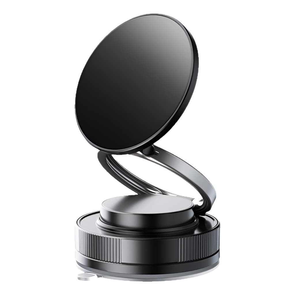 Suporte Magnético P/ Celular Rotativo Vácuo Para Carro 360o