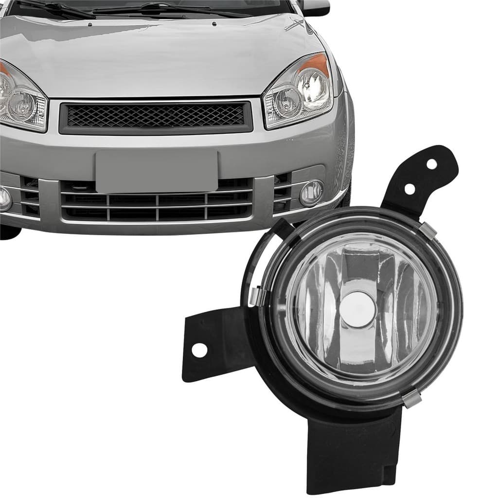 Farol Farolete Milha Auxiliar Neblina Ford Ford Fiesta 2008 2009 2010 Motorista