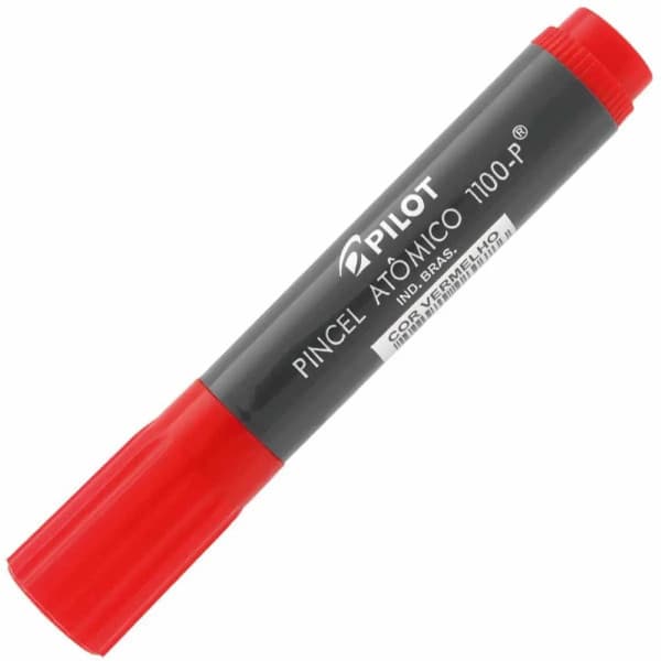 Pincel Permanente Atomico 1100 Vermelho
