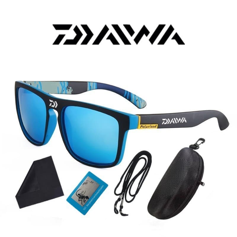 Óculos De Sol Polarizados DAIWA , 5 Peças , Masculinos Para Dirigir , Acampamento , Caminhada , Pesca Clássicos UV400