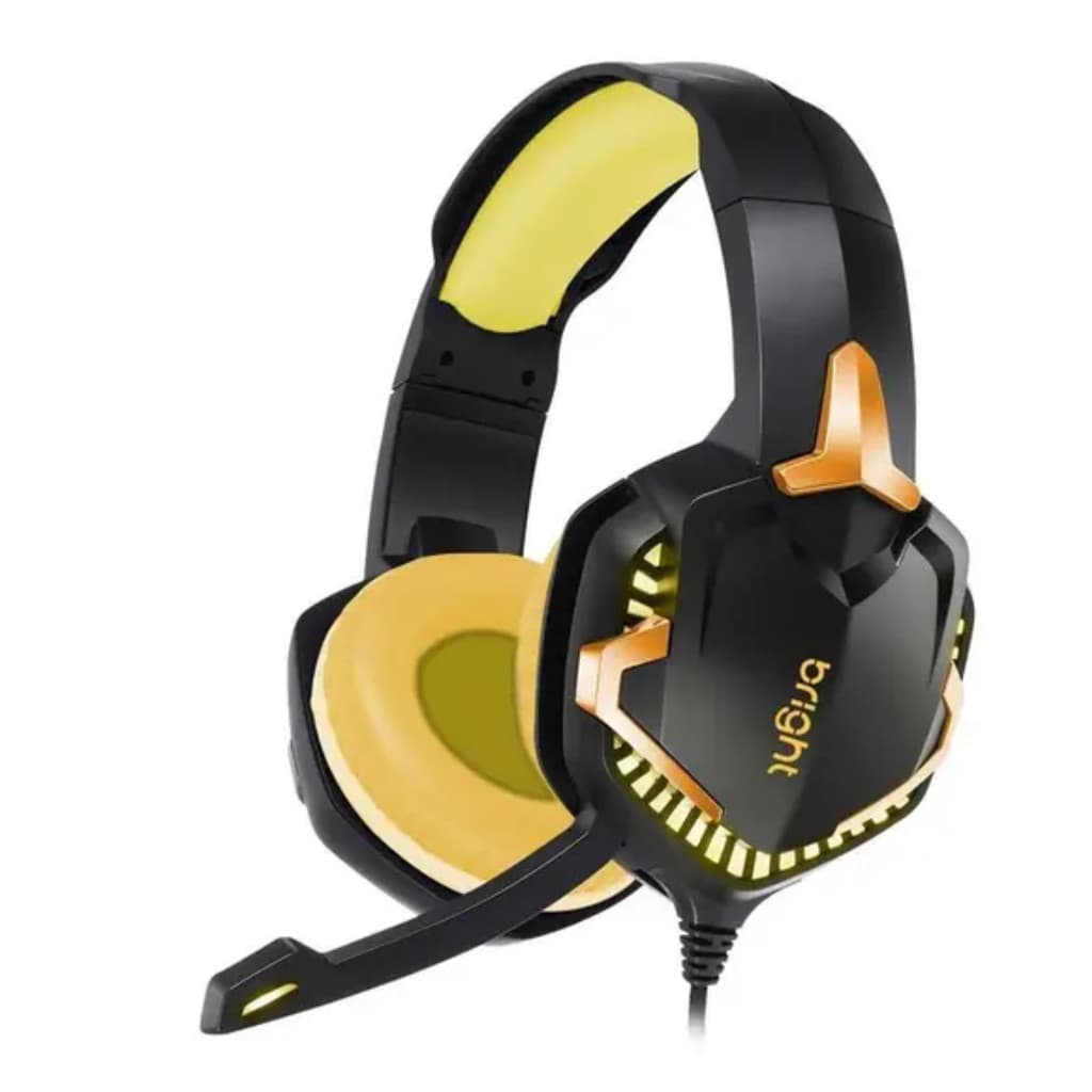 FONE DE OUVIDO HEADSET OURO BRIGHT GHP012
