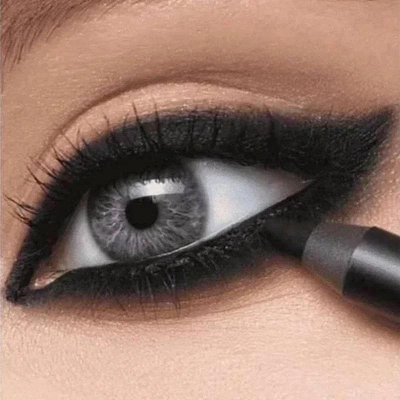 Delineador À Prova D'água , Lápis De Longa Duração , Pigmento Colorido , Azul , Preto , Branco , Gel , Maquiagem , Cosmé