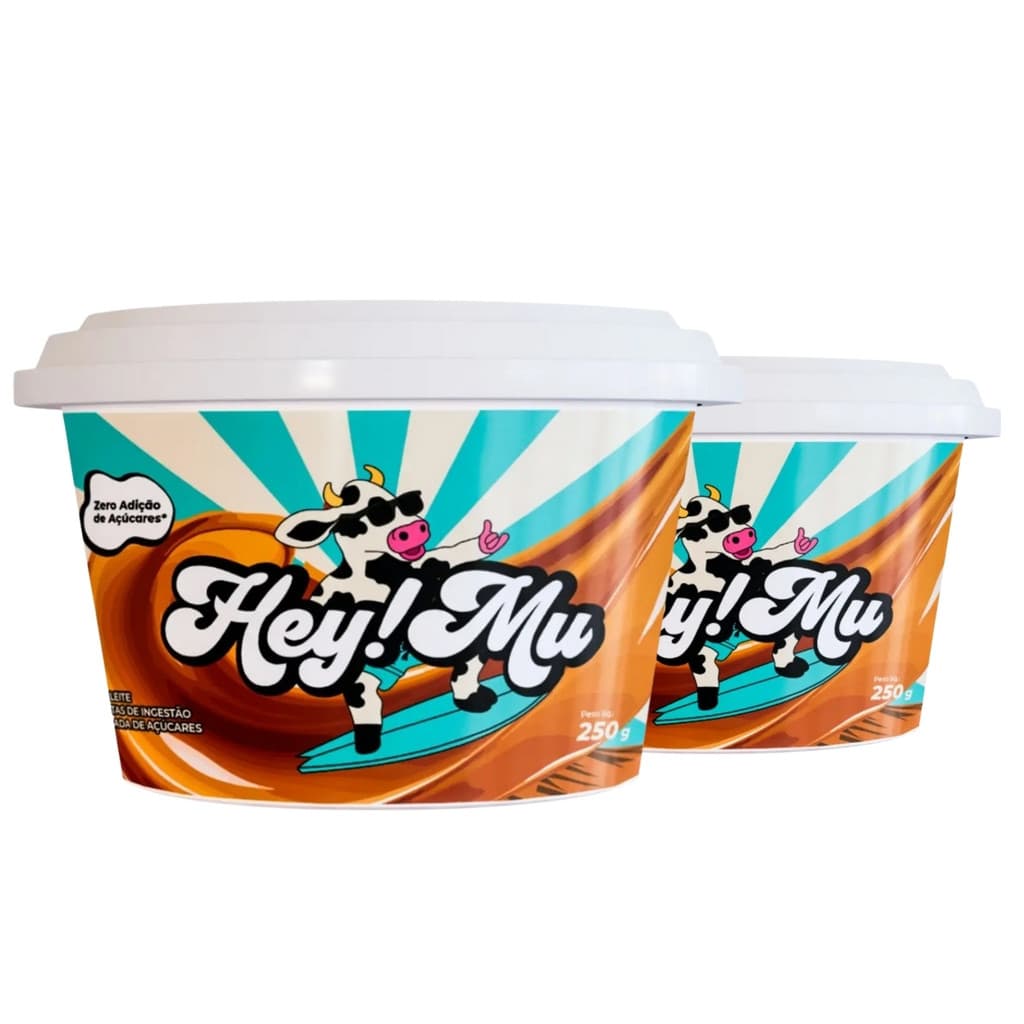 Kit 2x Doce de Leite Pote 250g Hey Mu