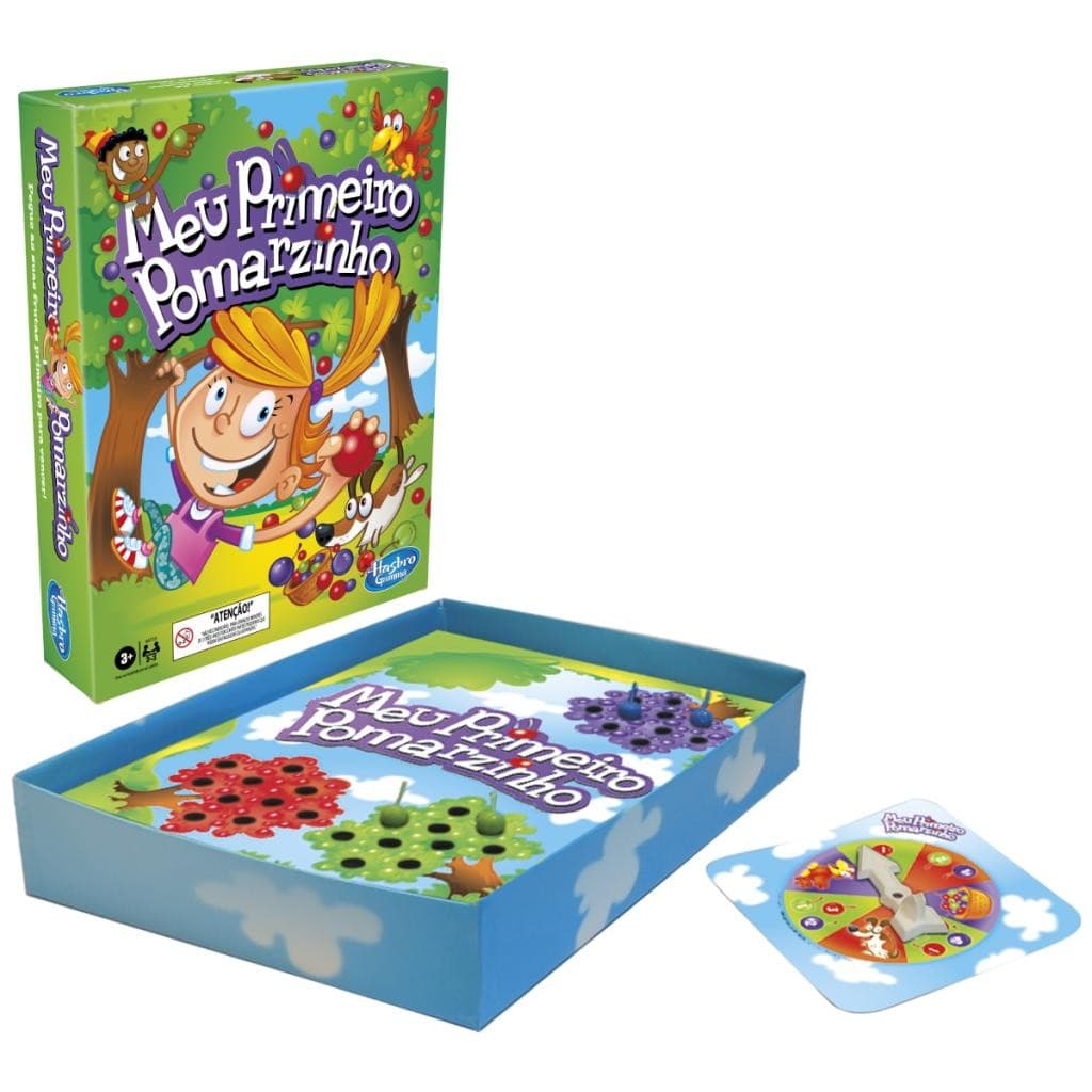 Jogo Meu Primeiro Pomarzinho Hasbro A4755 - Ensino de Matemática e Raciocínio Lógico para Crianças