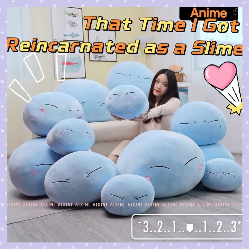 Rimuru Tempest Brinquedos De Pelúcia Anime E Se Eu Reencarnei Como Um Travesseiro De Lodo Para Crianças Presentes De Nat