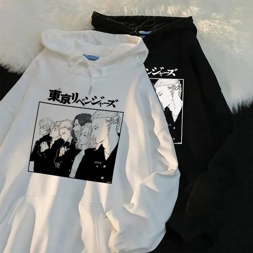 Moletom Canguru Com Capuz Manji Gang Anime  Tokyo Revengers